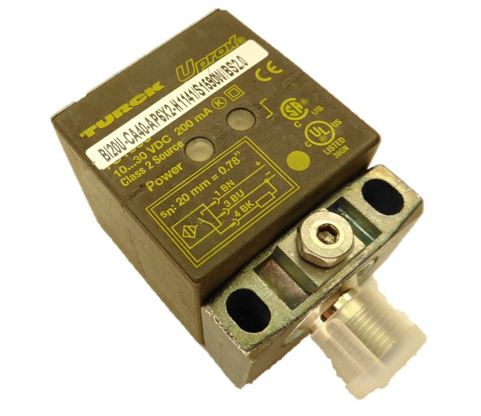 Turck  B120U-CA40-AP6X2-H1141/S1590W/BS2.0  Proximity Sensor  NEW NO BOX