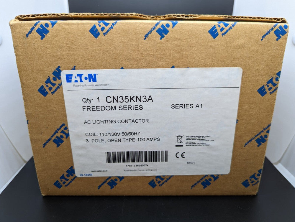 Eaton CN35KN3A 100A AC Lighting Contactor 120V NEW IN BOX USA