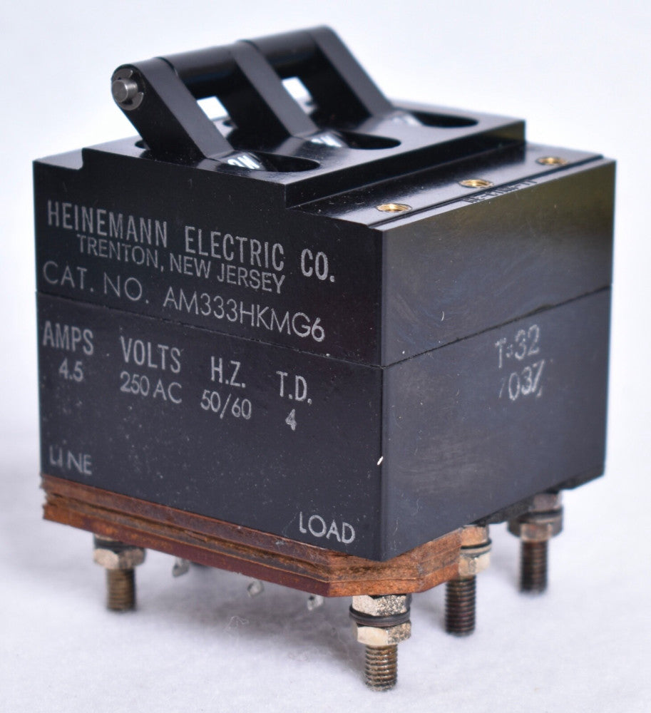 Heinemann Electric Circuit Breaker 4.5A 250V AC 50/60Hz  AM333HKMG6