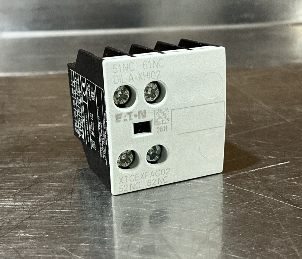 Eaton XTCEXFAC02 Contact Module 51nc 61nc 52nc 62nc 60947-5-1 DIL A-XHI02