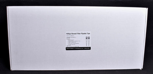 1000 Count Bioland Scientific Filter Pipette Tips  BTIPS1000-11   FACTORY SEALED