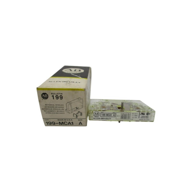 ALLEN BRADLEY 199-MCA1 SER. A 600VAC 6A (BK/YL) NSMP