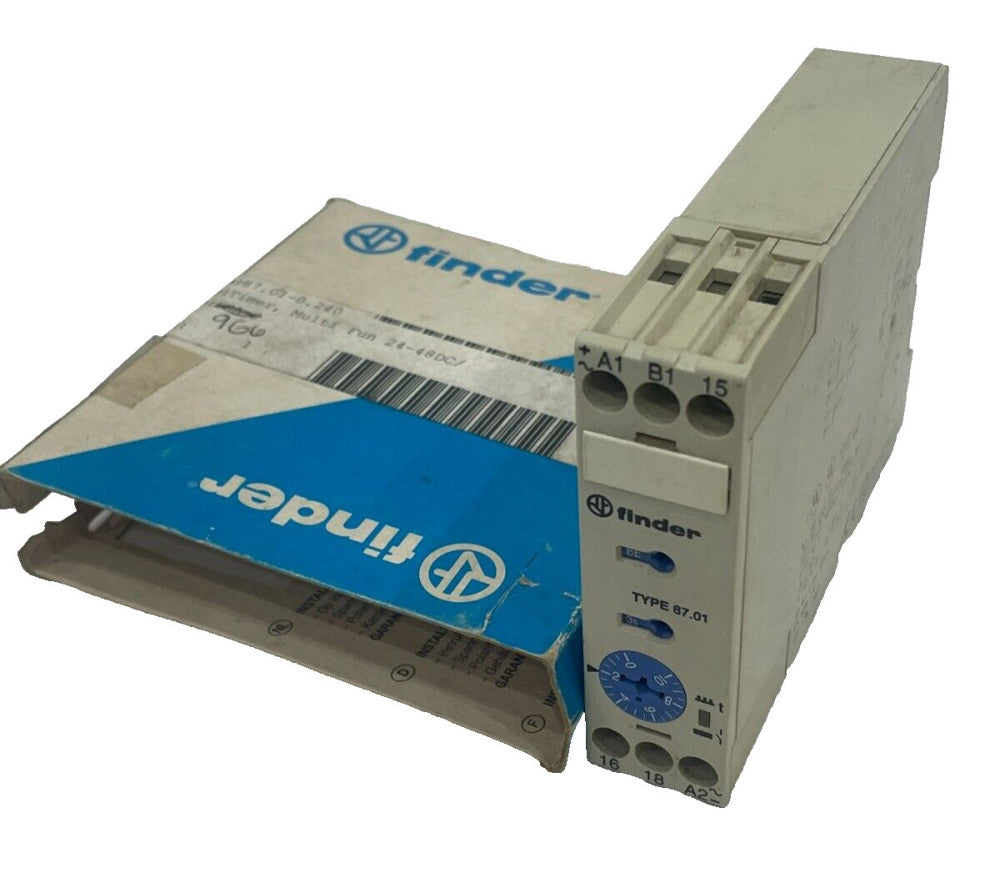 USED FINDER 87.01.0.240 TIME DELAY RELAY 87010240