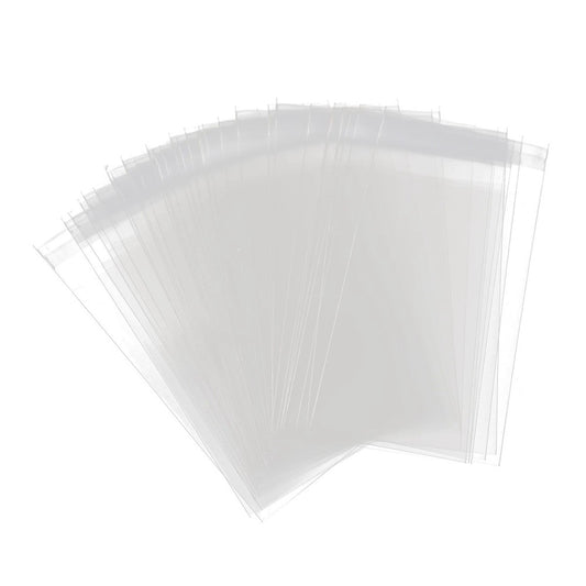 200 Pcs 5x7 Inches Clear Resealable Cello/Cellophane Treat Bags Good for Past...