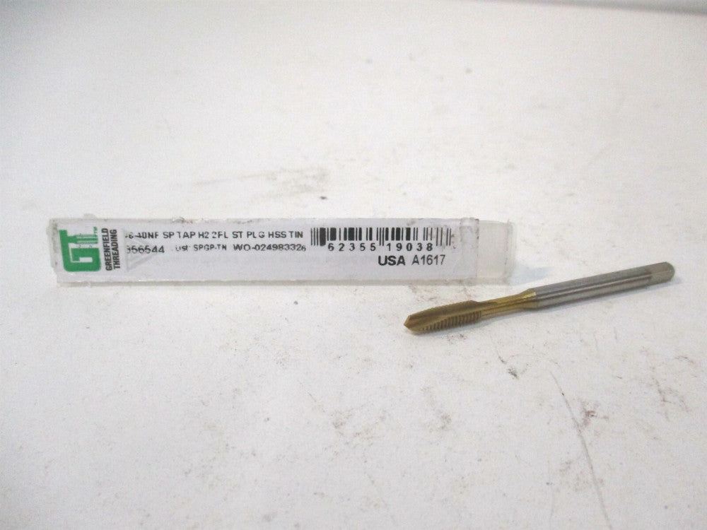 Greenfield Threading (356544) #6-40 SPGP-TN Standard Spiral Point Machine Tap