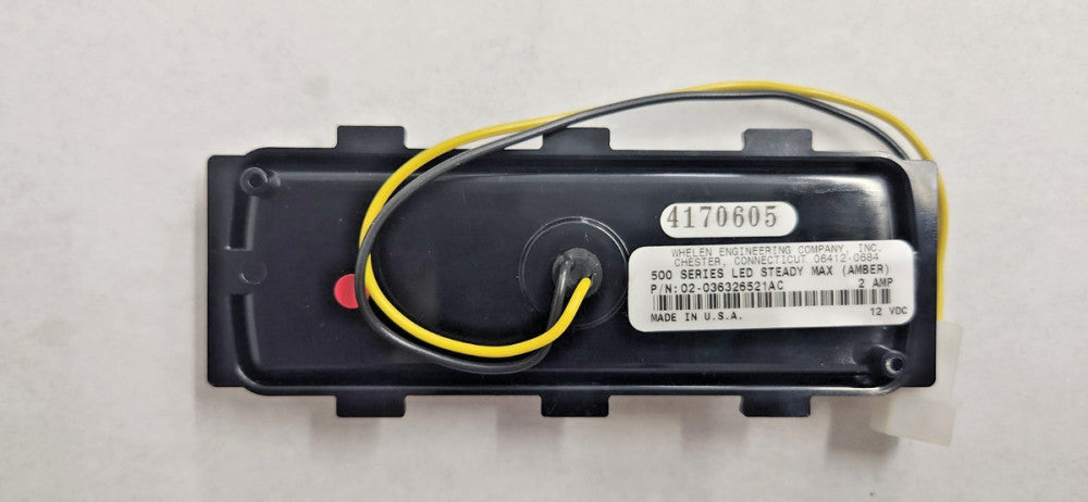 Whelen 500 Series LED Steady Max AMBER 02-036326521AC
