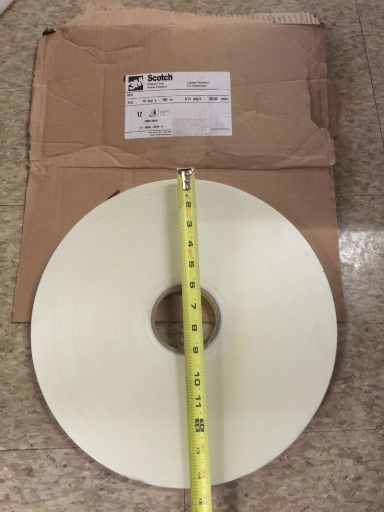 3M Scotch (R) Filament Tape 8915 Clean Removal, 18 mm x 700 m