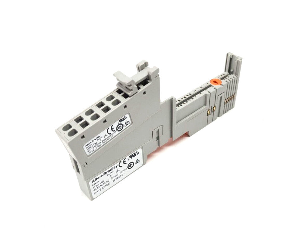 Allen Bradley 1734-MB Ser. A POINT I/O Mounting Base w/ 1734-RTBS Terminal