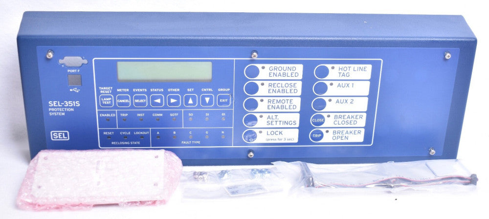 Schweitzer Eng Labs SEL-351S Relay Meter Control Fault Locator Front Cover