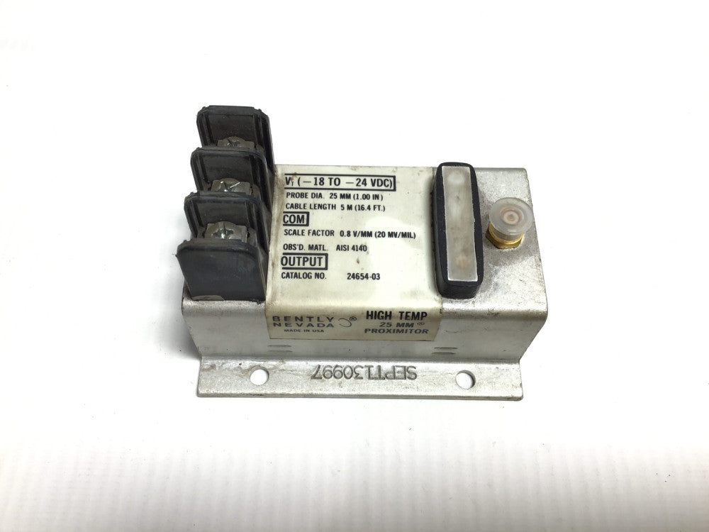 Bently Nevada 24654-03 7200 Series 25mm Proximitor