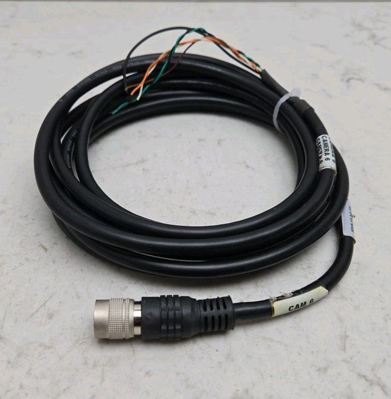 Cei MVA-10-1-X-5M Camera Cable 12 Pin Female Straight Plug 126"+ Length NOT 5M