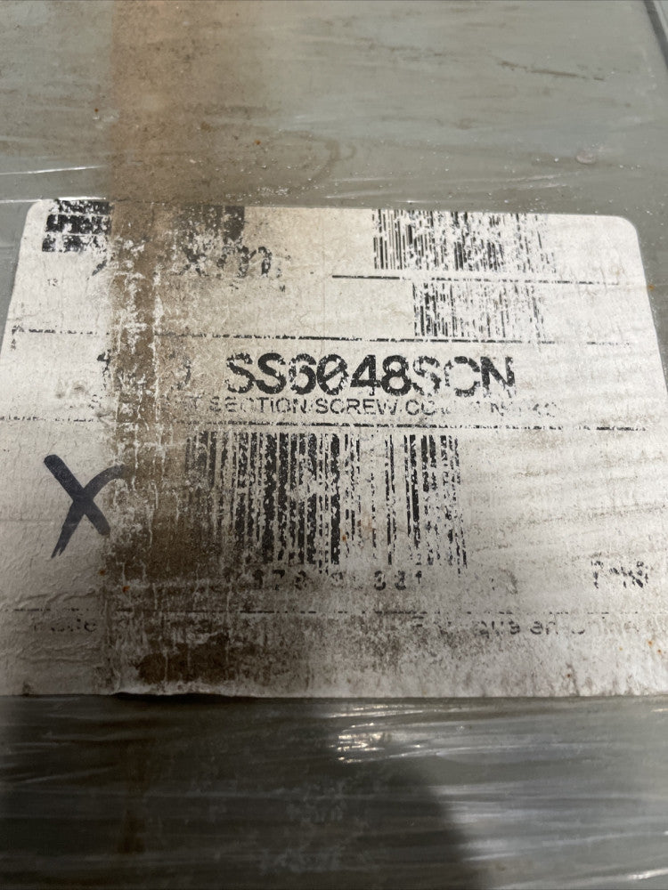 1- EXM 1100 SS6048CN WIREWAY PULL BOX SCREW COVER STRAIGHT NEW OLD STOCK