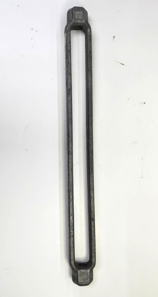 TURNBUCKLE BODY 1-1/8" THREAD DIAMETER 18" TAKE-UP 1-1/8" WIDE 21" OAL 6 LBS