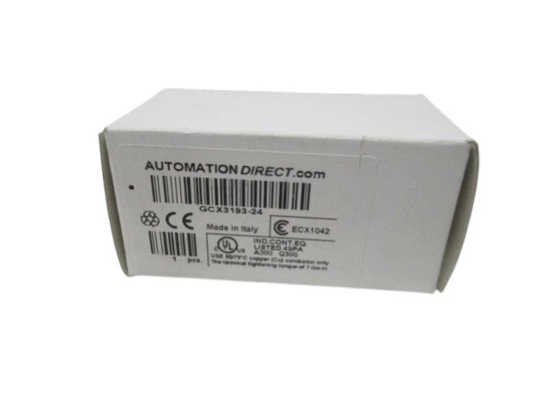 AUTOMATION DIRECT GCX3193-24 PUSHBUTTON (MISSING ACCESSORIES)  NSMP