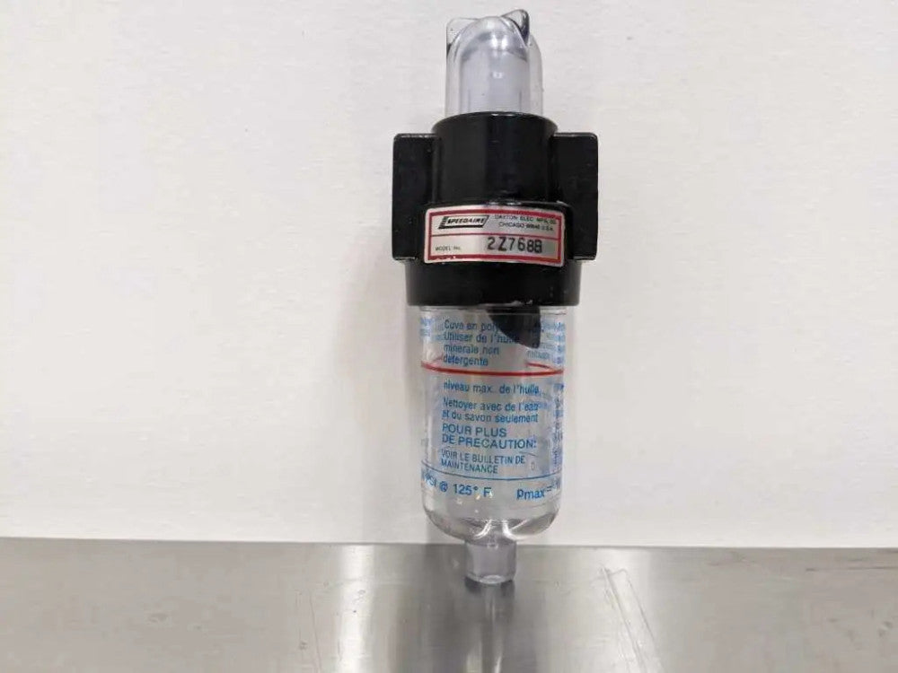 Speedaire 2Z768B Mini Lubricator 1/4" npt, 150 psi