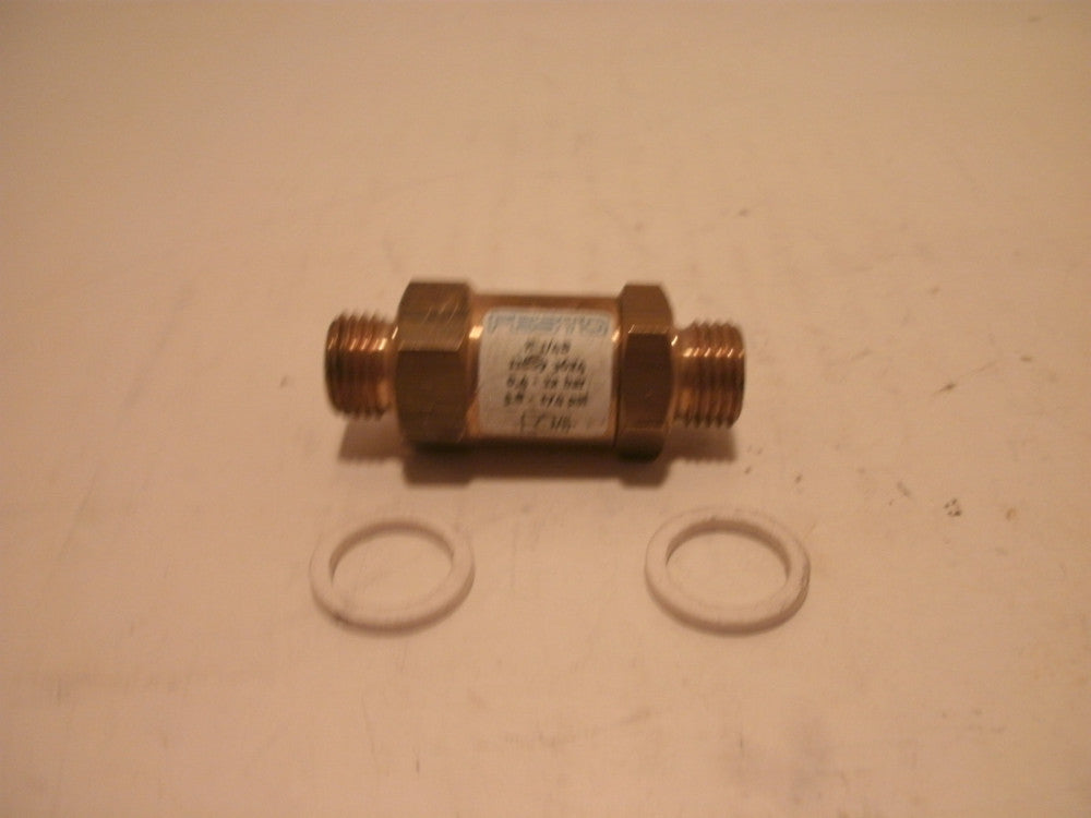 FESTO H-1/4B NON-RETURN VALVE THREAD ON BOTH ENDS 1/4" NPT MALE NEW NO BOX