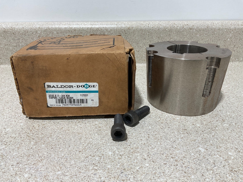 Baldor Dodge Taper-Lock Bush 3535 X 2-3/8 KW NEW