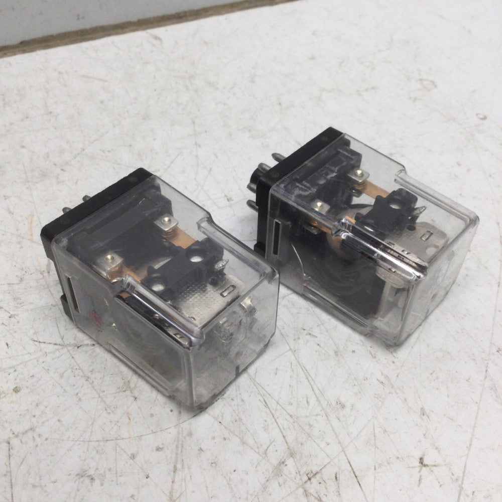 POTTER & BRUMFIELD KRPA-11DG-24 RELAY 12A 120VAC, 10A 240VAC, 1/3-1/2HP (2PACK)