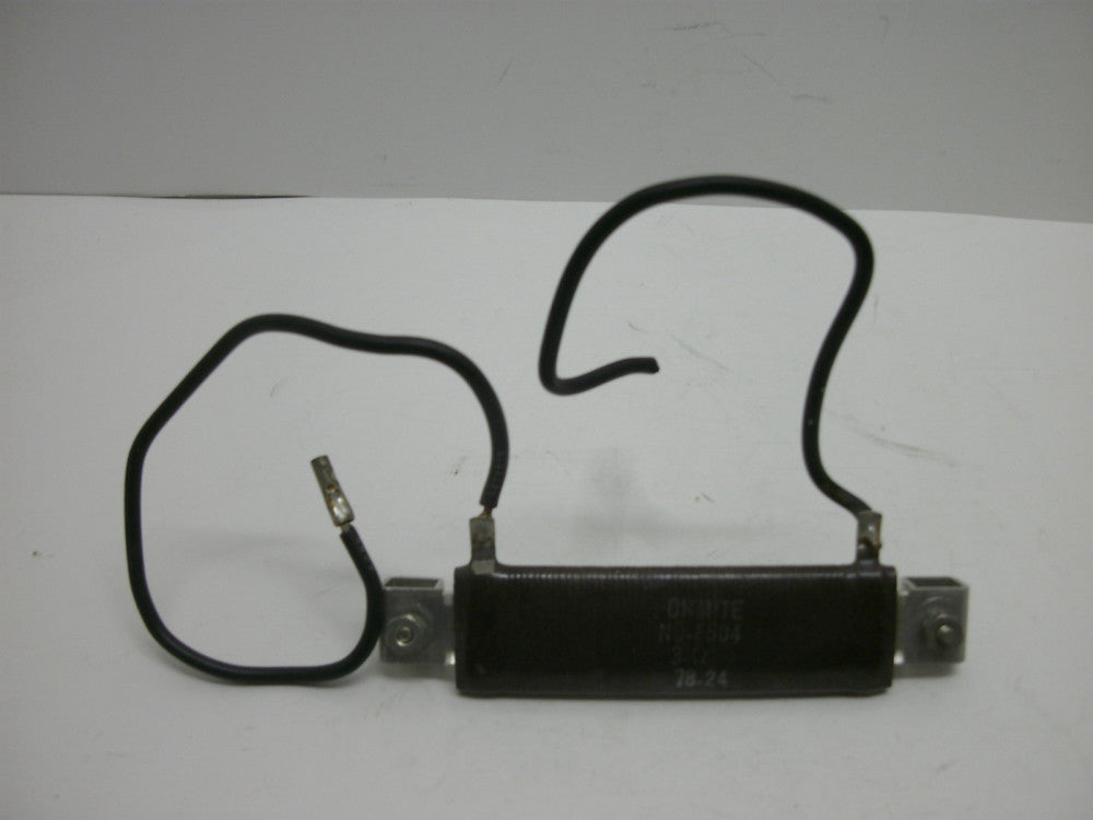 OHMITE N0-F504 78-24 WIREWOUND RESISTOR 3 OHMS CHASIS MOUNT 2 WIRE