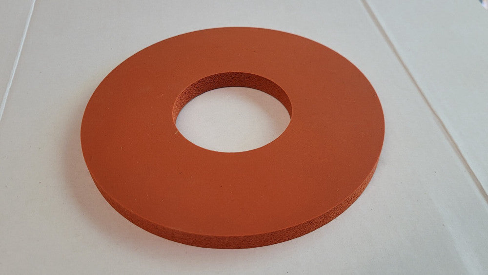 Red Silicone Sponge Foam Rubber Heat Resistant Gasket 150x60x10mm