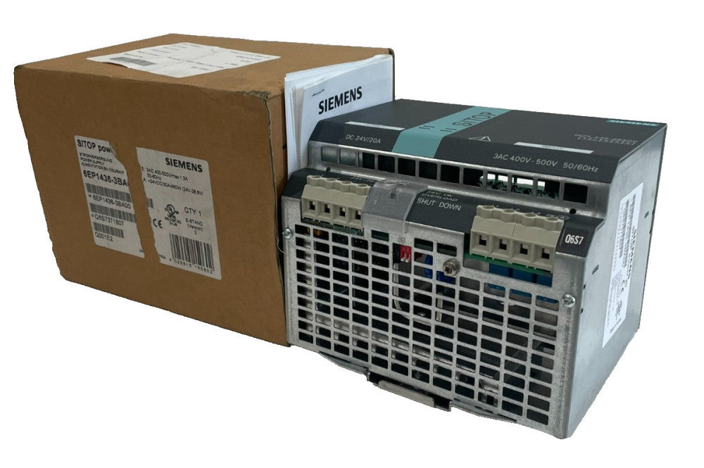 NEW SIEMENS  6EP1436-3BA00 POWER SUPPLY 50/60HZ  6EP14363BA00