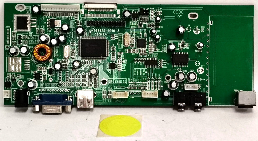 LCD CONTROLLER BOARD/CIRCUIT BOARD REV. B NT68625-9910-3