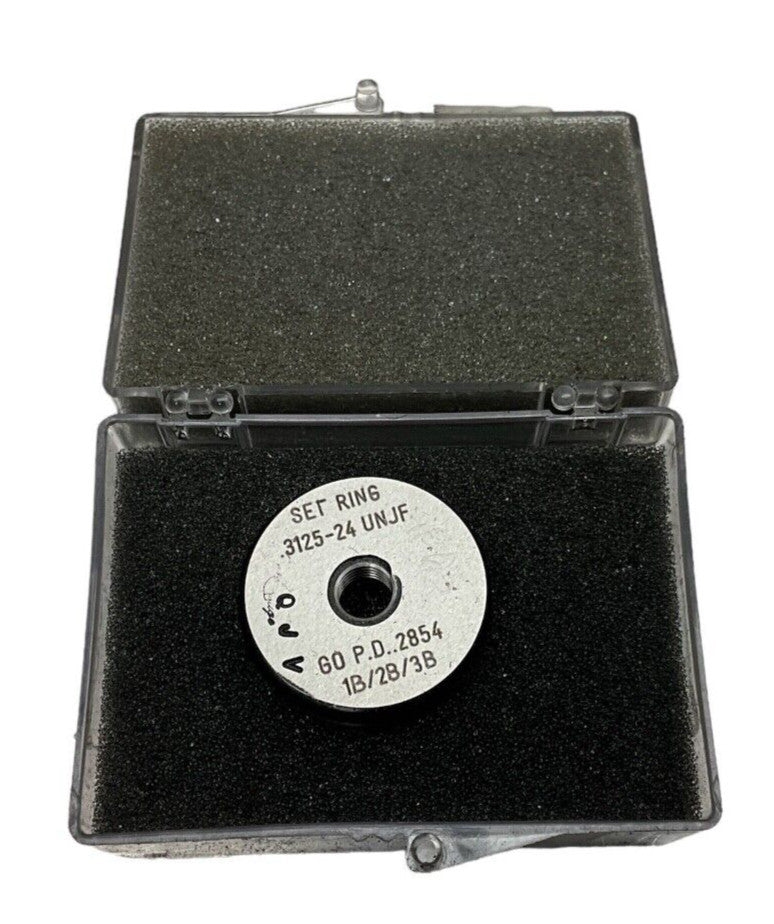 JOHNSON GAGE  .3125-24 UNJF  .2854  SET RING