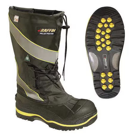 Baffin Polamp02 Derrick (Stp), Men's 17 In Composite Toe Miner Boot, Black, 15,