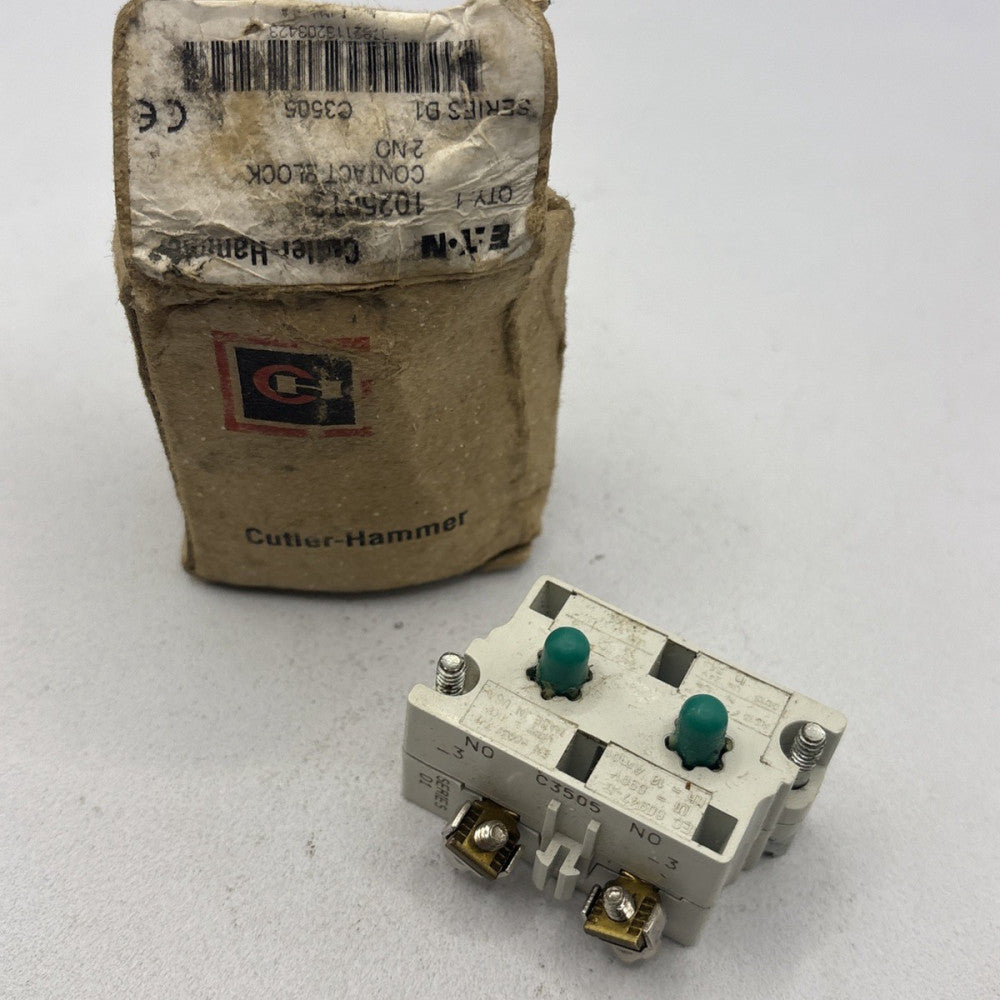 Cutler Hammer 10250T2 Contact Block