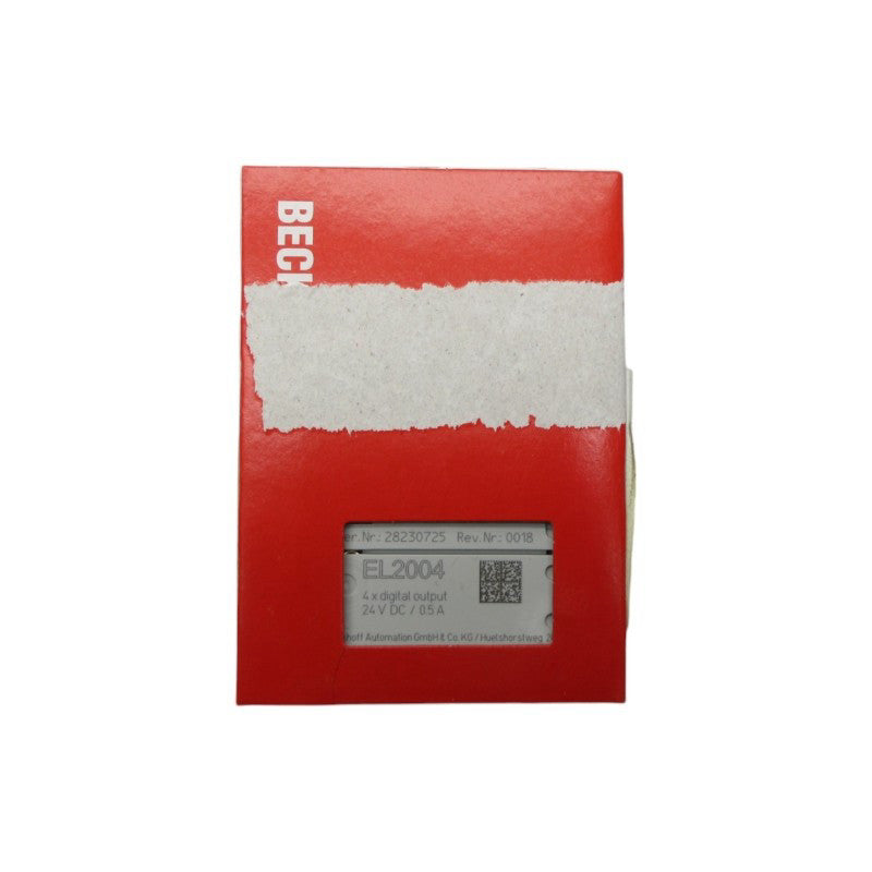 BECKHOFF EL2004 24VDC 0.5A NSFS