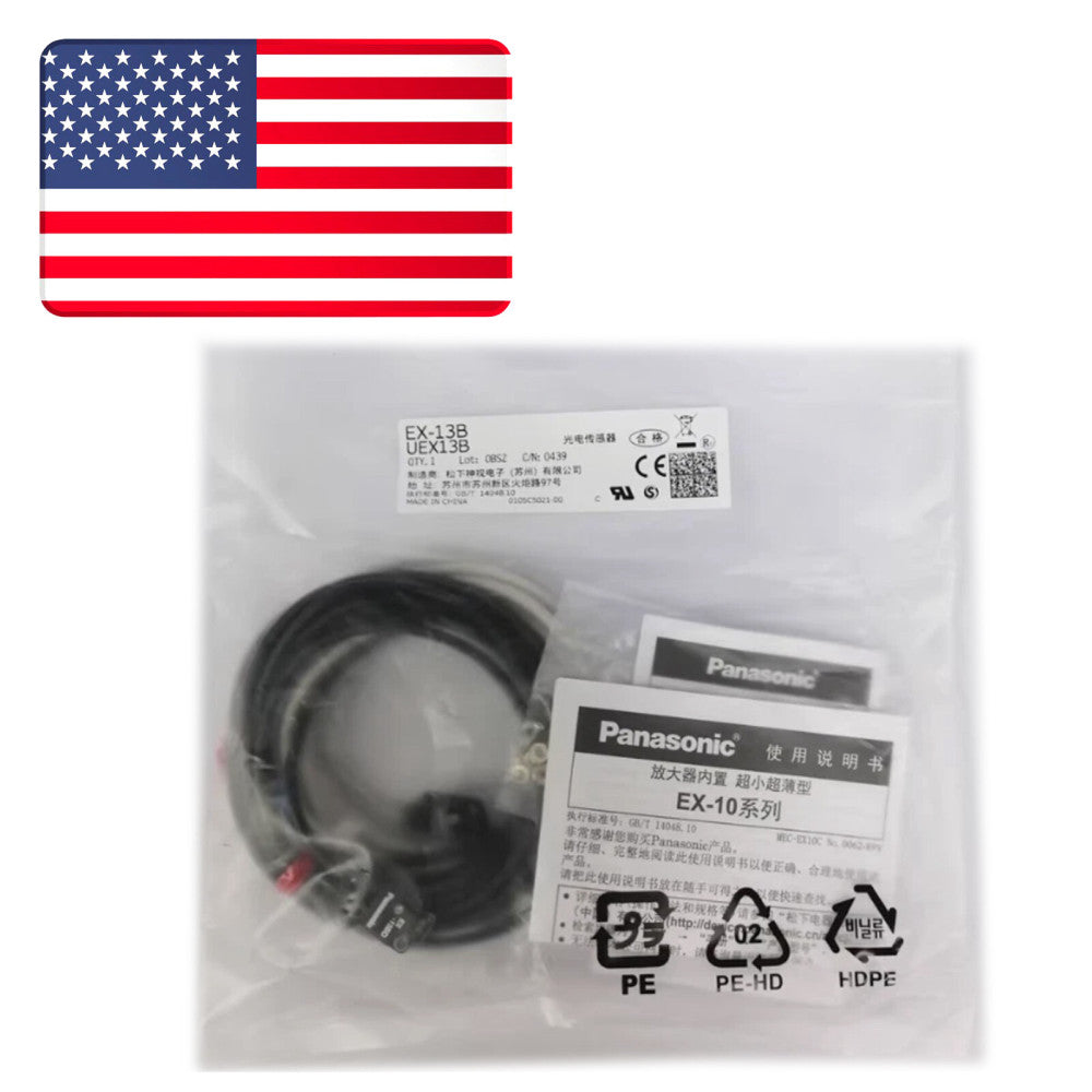 New In Box SUNX PANASONIC EX-13B EX-13P EX-13BD Photoelectric Sensor - US Stock