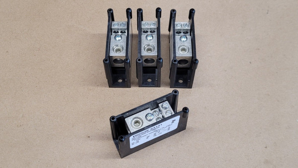 Lot of 4 Ferraz Shawmut 63131 Power Distribution Blocks 1 Pole