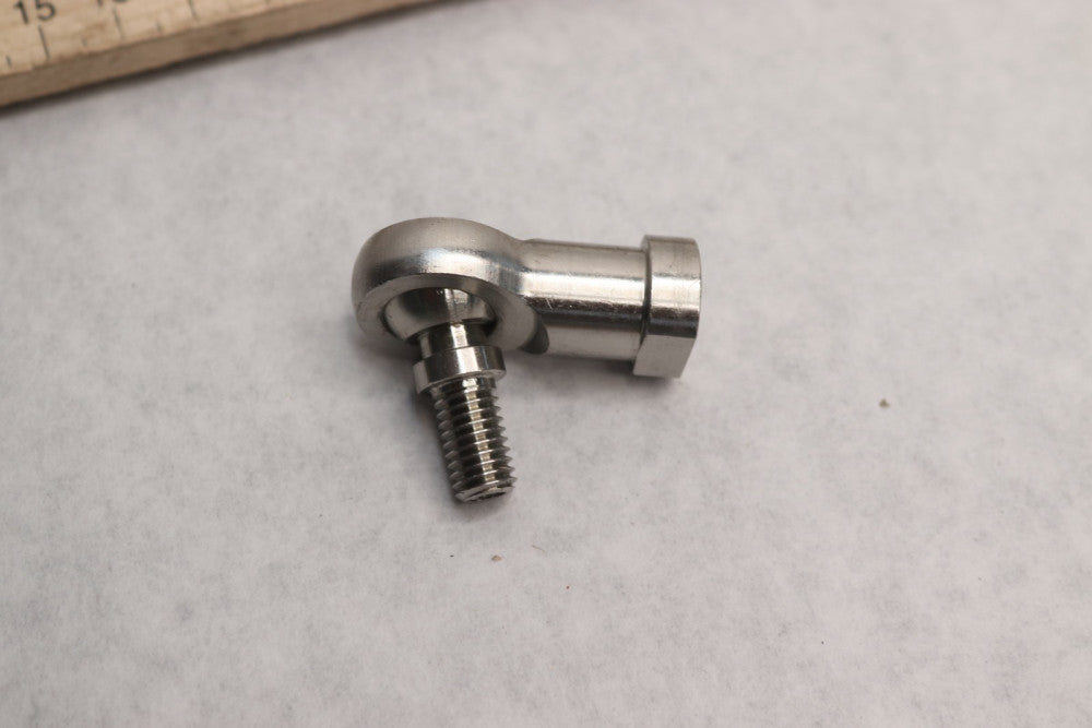 Grainger Approved Right Hand Thread Spherical Rod End Alloy Steel 3/8" Bore