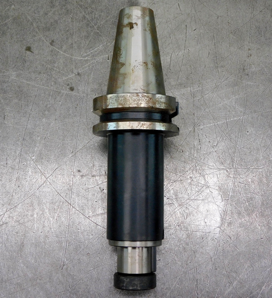 Kennametal BT40SA100400 Taper End Mill Tool Holder BT40