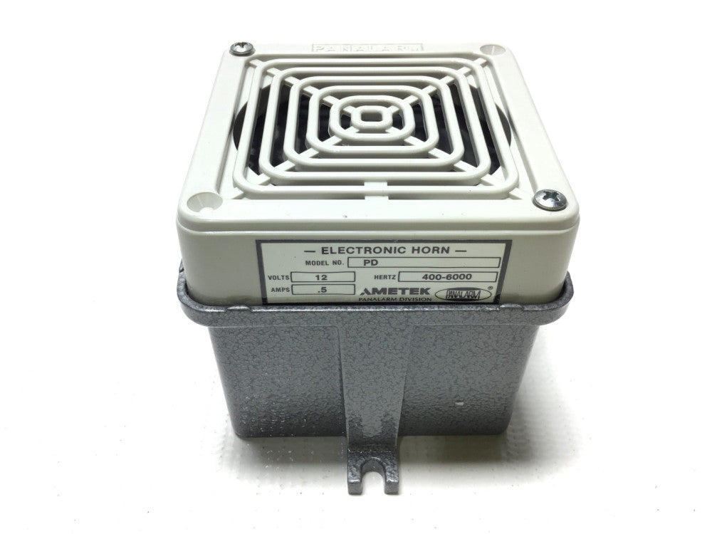 Ametek Panalarm PD Eletronic Horn 400-6000Hertz 12Volts .5Amps