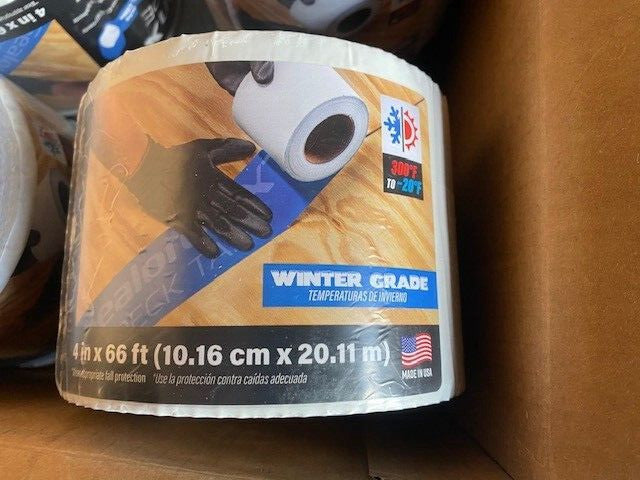 (12 PACK) Sealoron XT Deck Tape, 4" X 66FT, All Weather  / Winter Grade