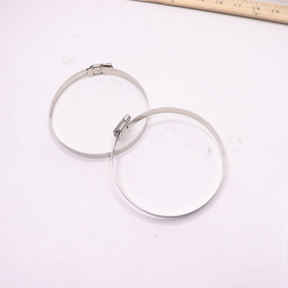 (2-Pk) AC Infinity Hose Clamp 304 Stainless Steel 3"