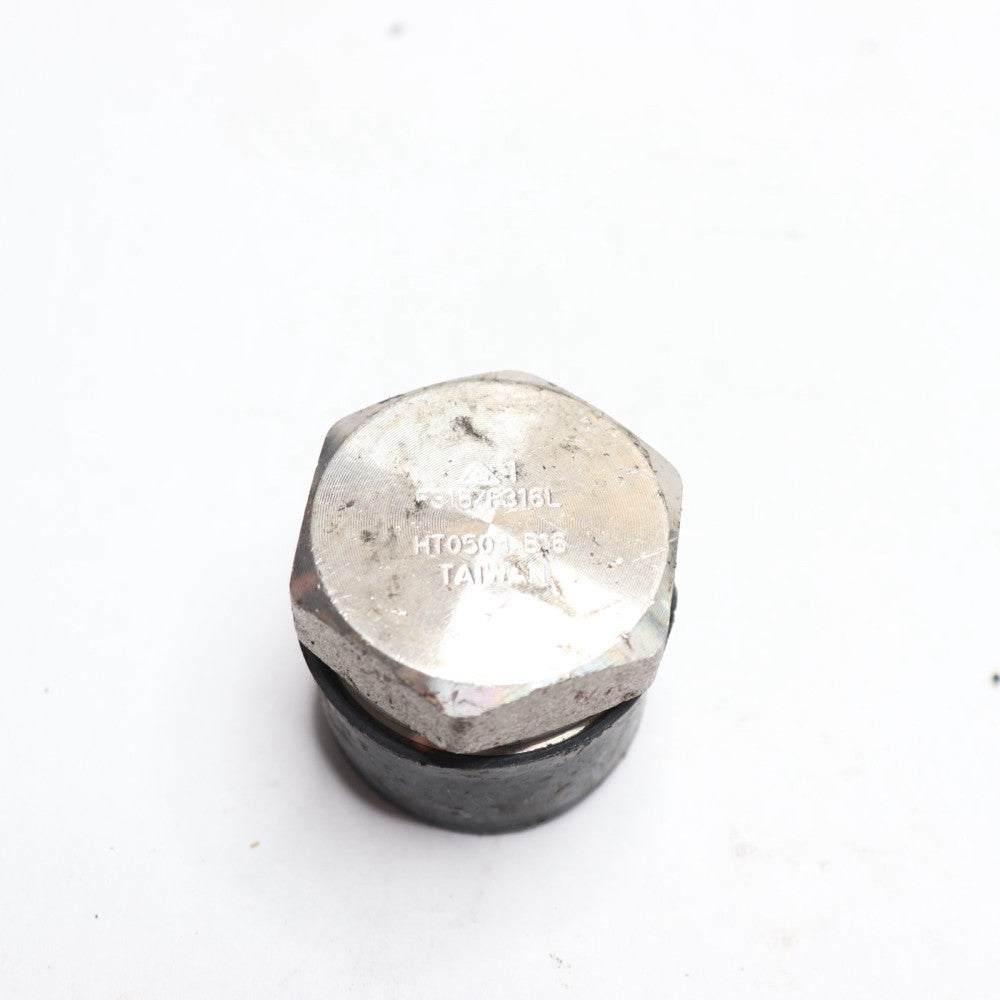 Hex Head Plug Stainless Steel Male NPT 1"