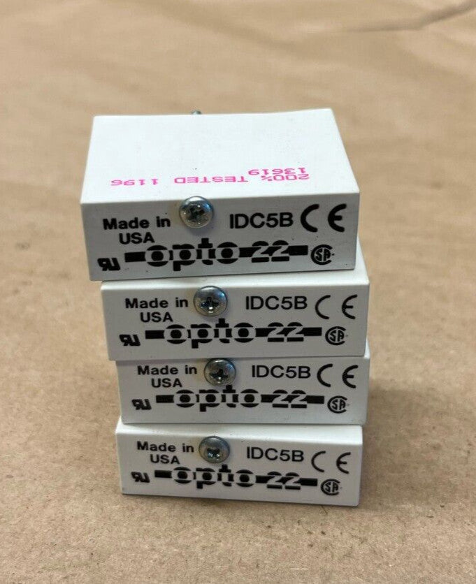 Lot of 4 Opto 22 IDC5B Modules
