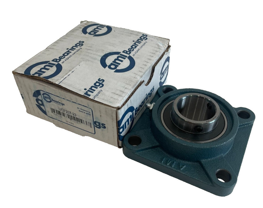 NEW AMI BEARINGS UCF207-23 FLANGE BEARING UCF20723