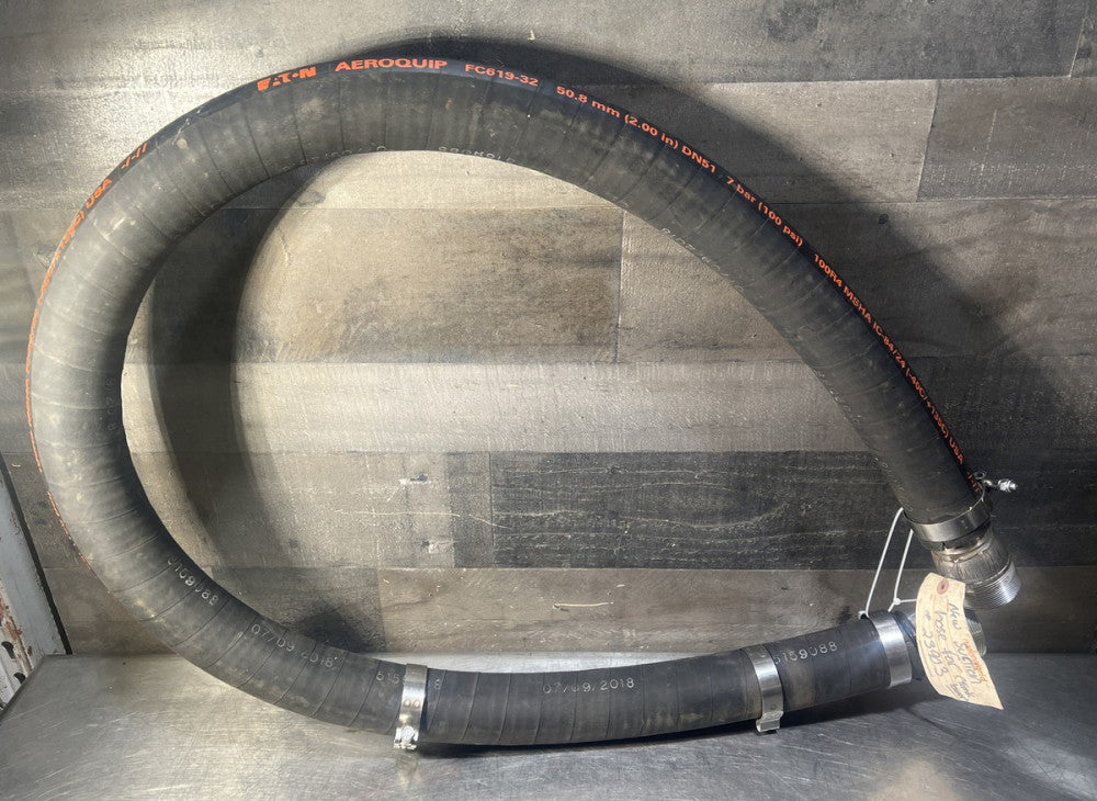 Nos Surplus Eaton Aeroquip Fc619-32 Suction Hose,2 In Id X 6 Feet 100 Psi