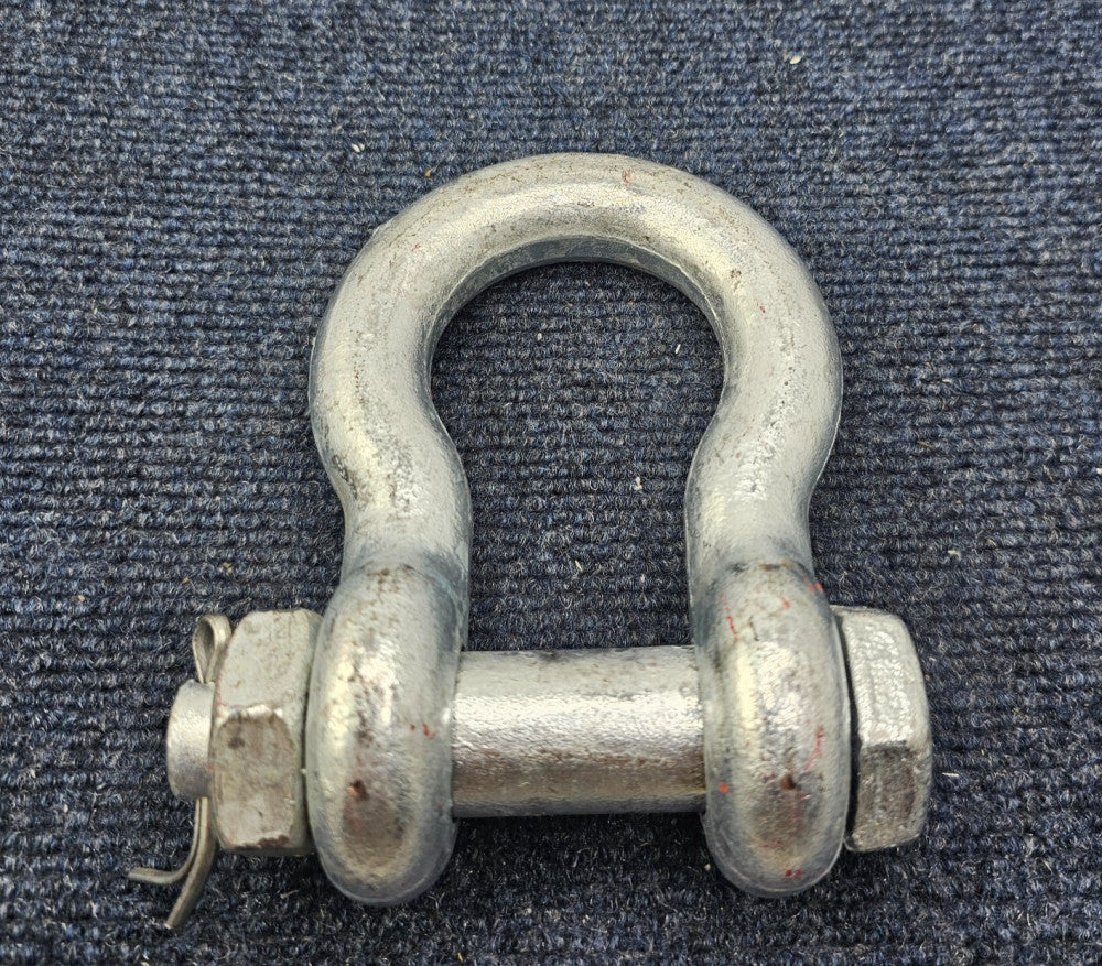 WLL 6-1/2 Ton 7/8 in. Forged Carbon Steel Screw Pin Anchor Shackle