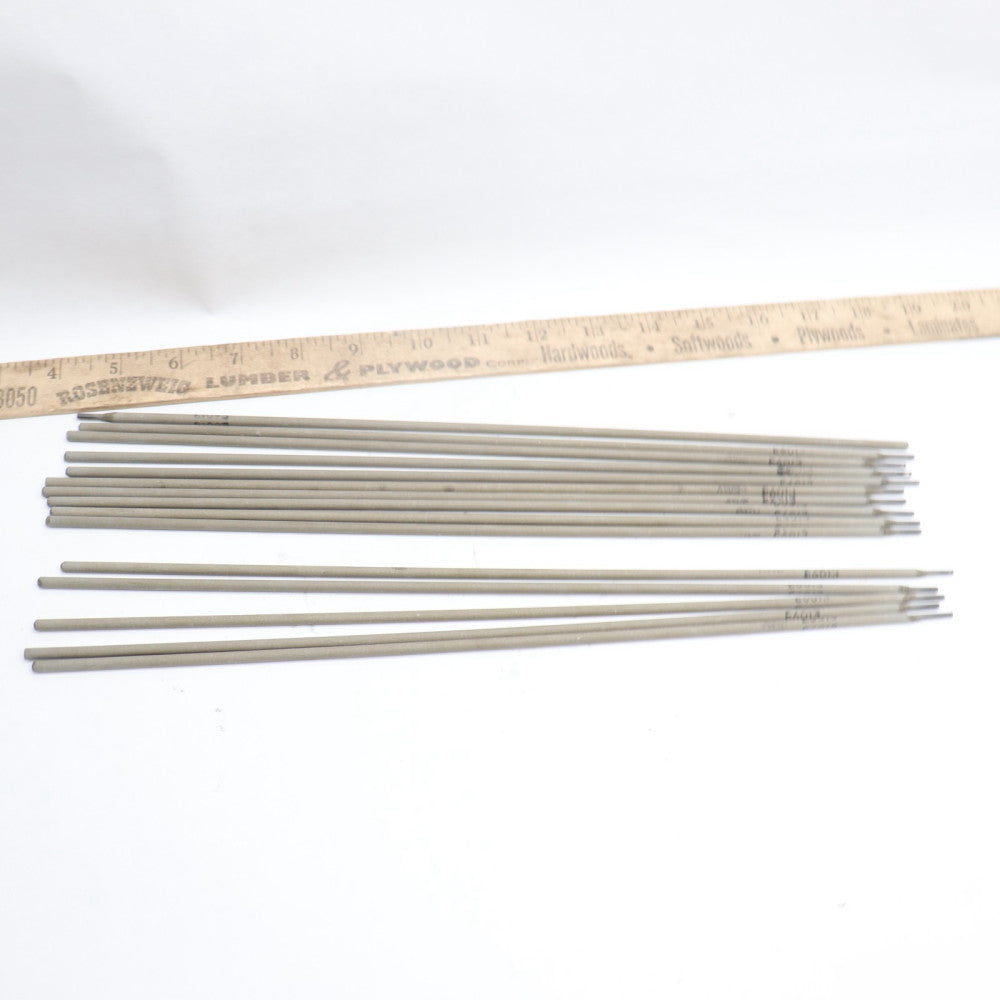 (15-Pcs) General Purpose Welding Electrode Rod Mild Steel 14" x 1/8"