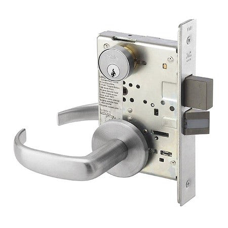 Assa Abloy Accentra 8847Fl Pbr 626 Rh Lc Mortise Lockset,Mechanical,Entrance