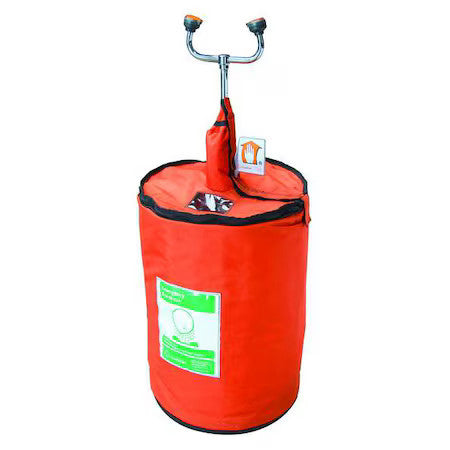 Guardian Equipment G1562htr Heated Eyewash Station, Pressurized, 15 Gal Tank