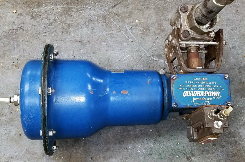 Jamesbury Ball Valve 1" 4A3600MT1 w/ Actuator and Limit Switch [F1FL] #8
