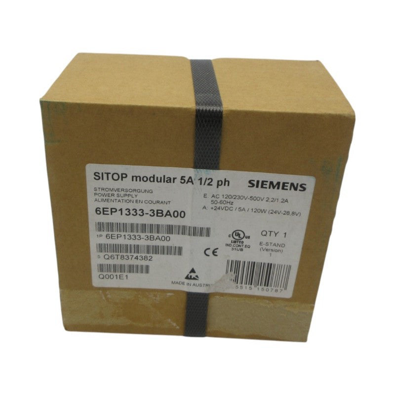 SIEMENS 6EP1333-3BA00 120/230VAC 2,2/1.2A NSFS