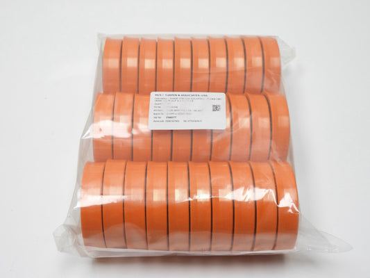 30-Pack 416828 3750 2000-625 2 x 2-3/4 x 5/8 in Hytrel Orange FKM O-Ring Poly Pa