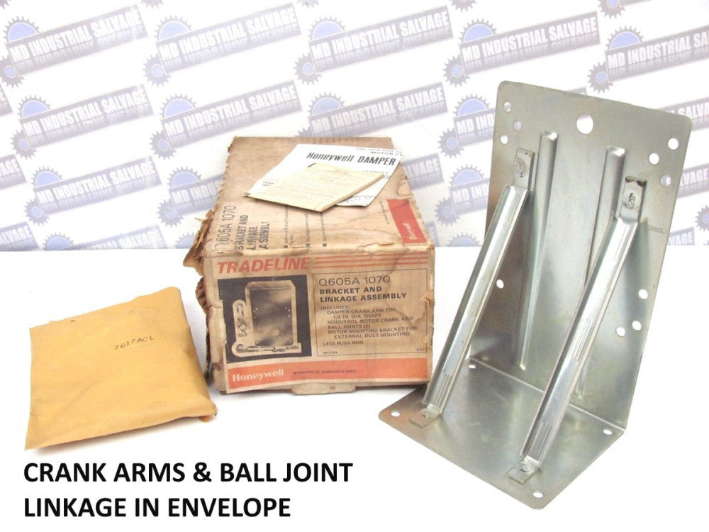 HONEYWELL - Q605A-1070 - Tradeline 1/2" Shaft BRACKET, CRANK ARMS & LINKAGE ASSY