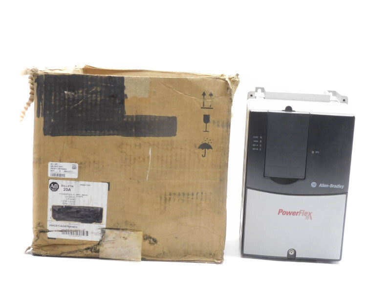 ALLEN BRADLEY 20AD011A0AYNANC0 SER. A F/W 5.001 480VAC 9.4A NSMP